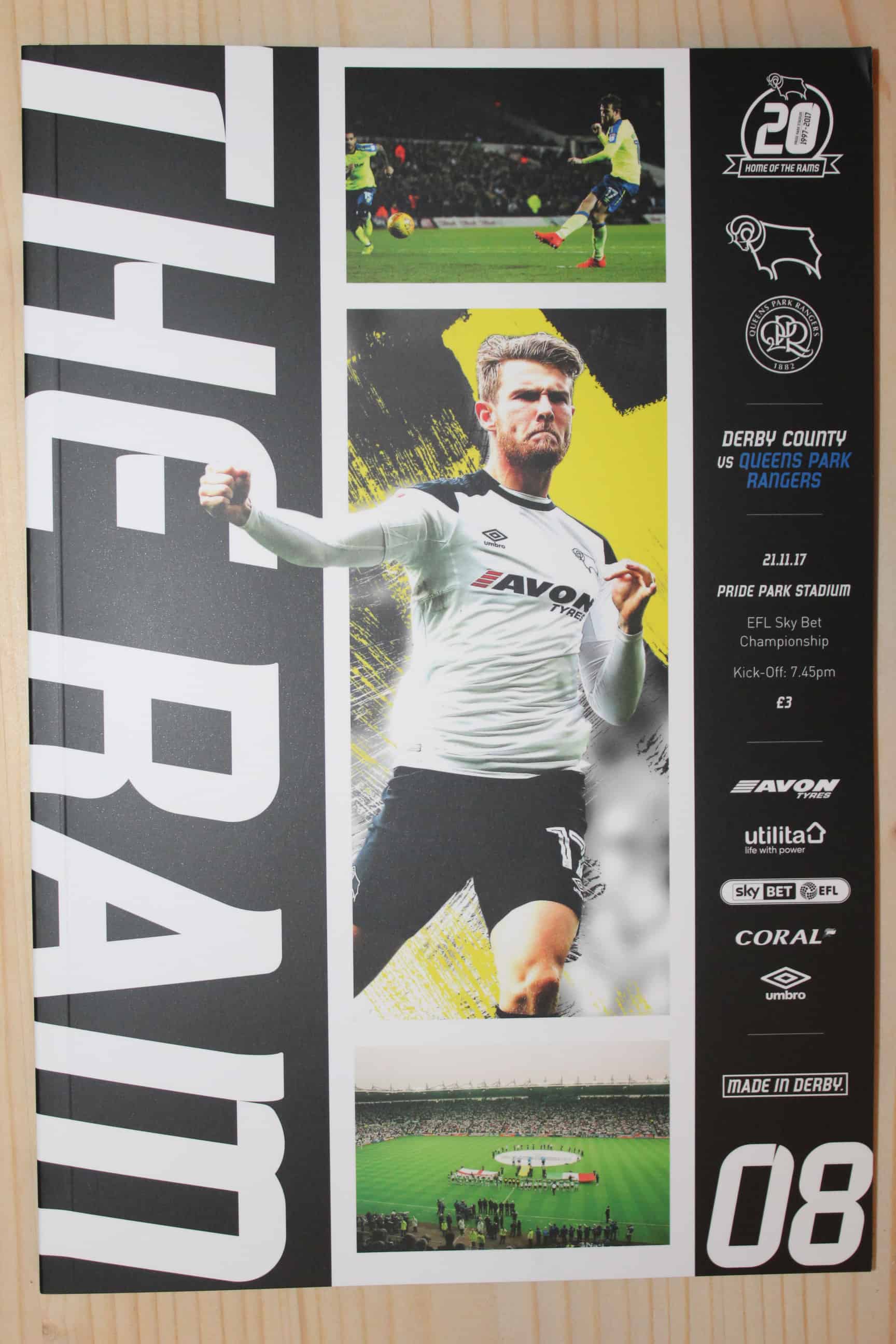 Derby County FC v Queens Park Rangers FC